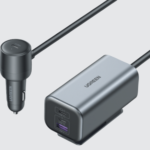 UGREEN EC706 150W USB-C Car Charger with Extended USB-A+2USB-C Charging Hub