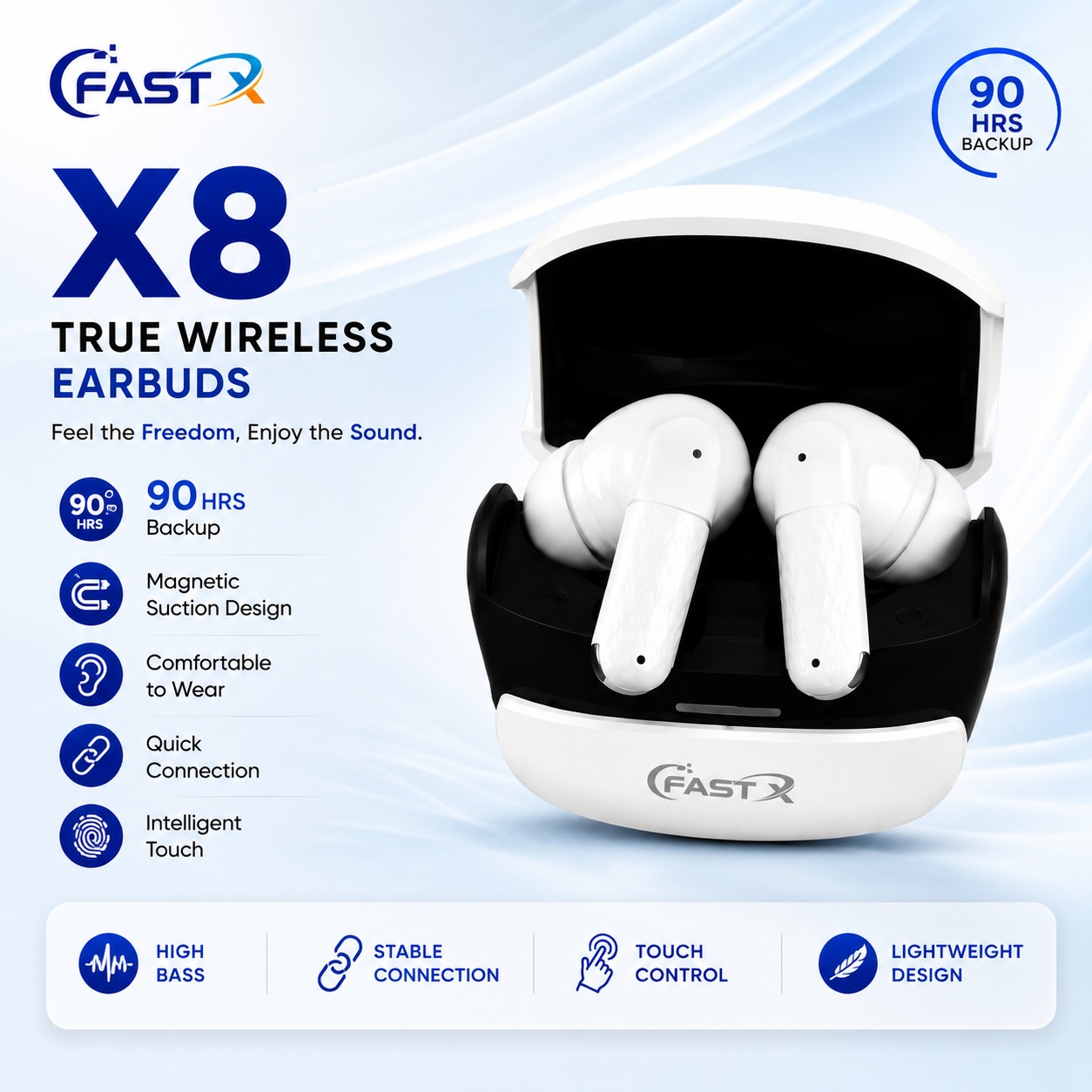 Wireless Earbuds X8 - Image 2